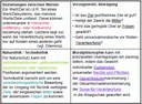 Tabelle Abwägungsprozess