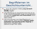 Begriffslernen im Geschichtsunterricht…