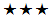 3 Sterne