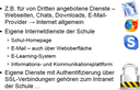 Internet-Dienste an Schulen