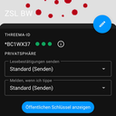 Neuen ZSL-Kontakt in Threema anlegen