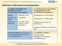 Definition Informationsmanagement